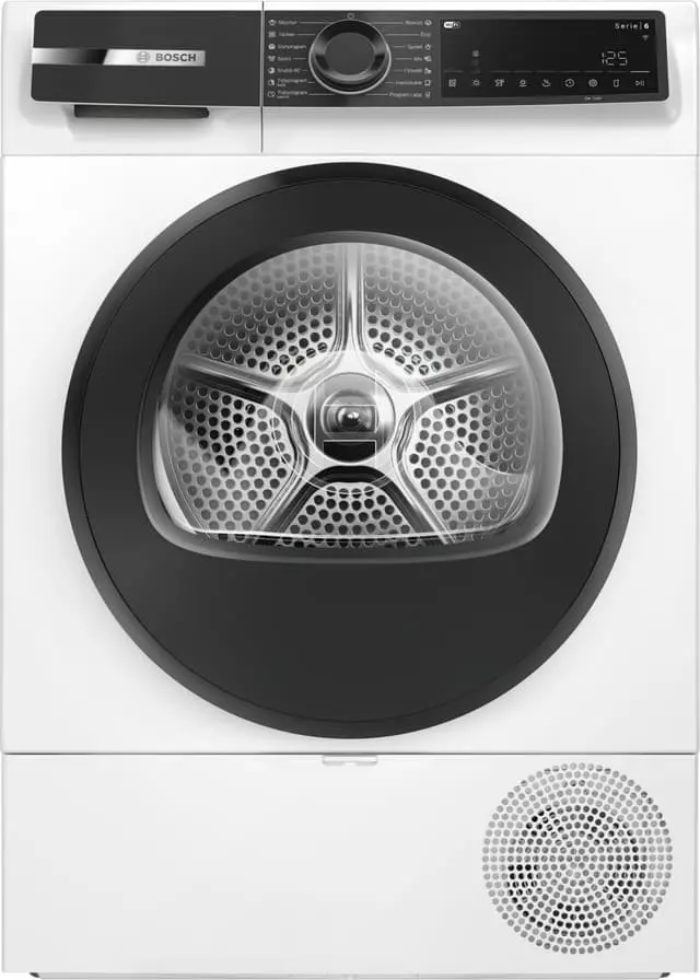 Bosch Serie 6 tørketrommel WQK2420ESN (9kg) hvit