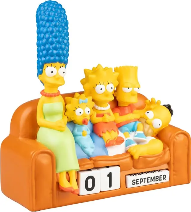 Grupo Erik The Simpsons 3D evighetskalender