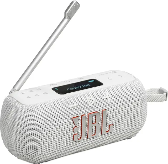 JBL Tuner 3 DAB/DAB+/FM bærbar radio (hvit)