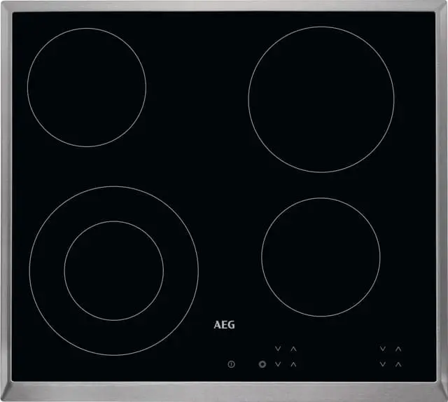 AEG keramisk platetopp HK624010XB integrert