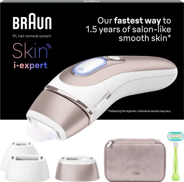 Braun Series 7 Skin i·expert IPL PL7253 (hvit/gull)