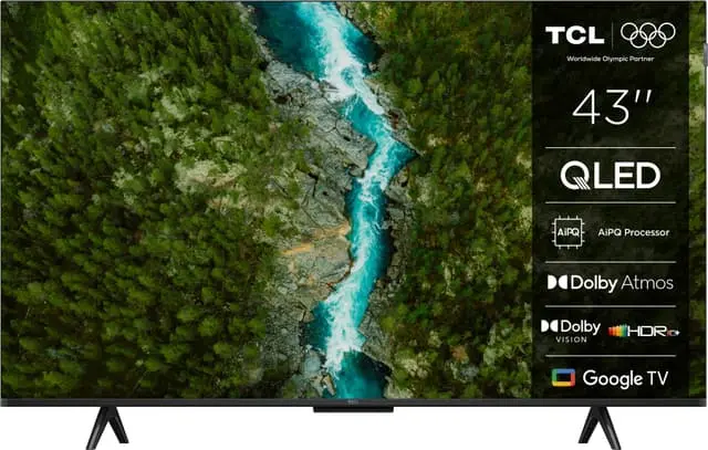 TCL 43" QLED780K 4K QLED TV (2025)