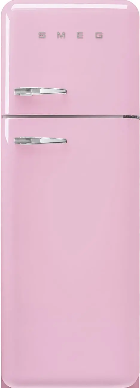 Smeg 50's Style Kombiskap FAB30RPK6 (rosa)