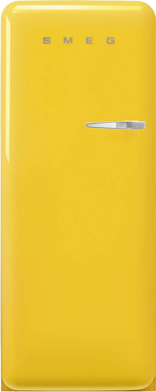 Smeg 50's Style Kombiskap FAB28LYW6 (gul)