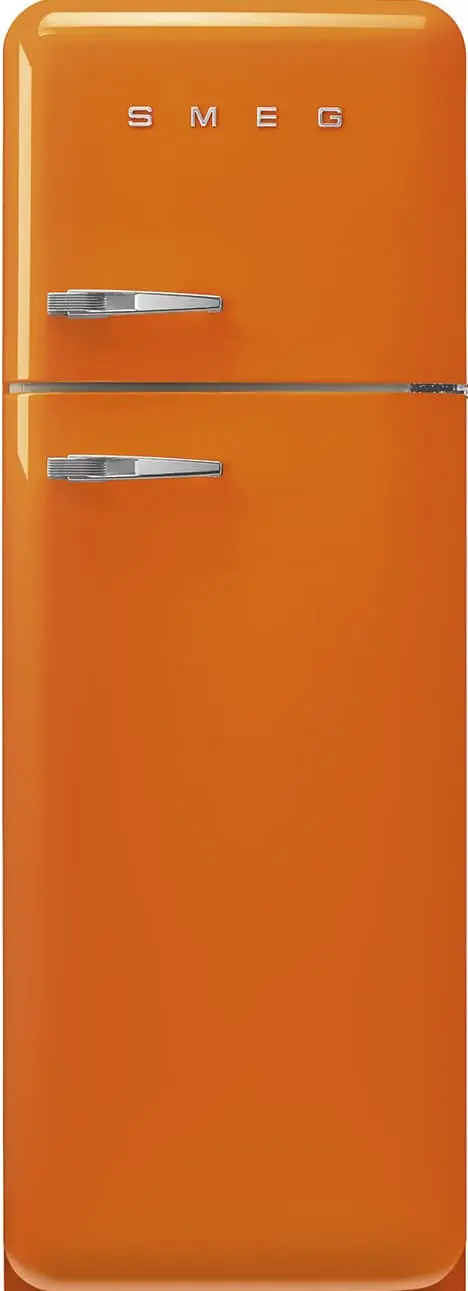 Smeg 50's Style Kombiskap FAB30ROR6 (oransje)