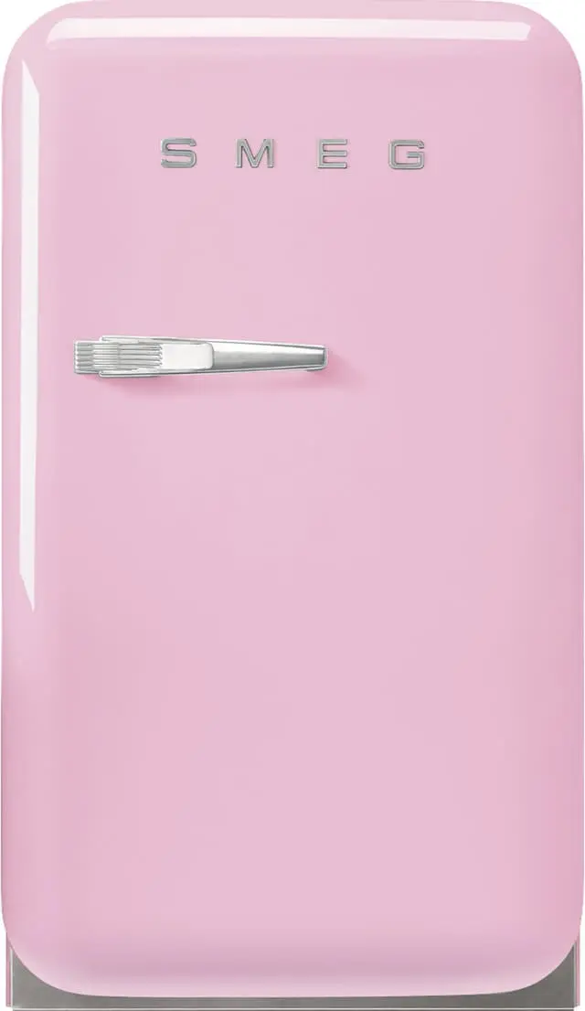 Smeg 50's Style Minikjøleskap FAB5RPK6 (rosa)