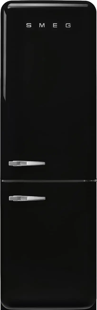 Smeg 50's Style Kombiskap FAB32RBL6 (sort)