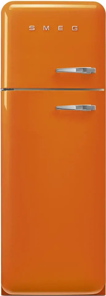 Smeg 50's Style Kombiskap FAB30LOR6 (oransje)
