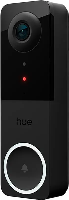 Philips Hue Secure 2K skrivebordsovervåkningskamera (hvit)