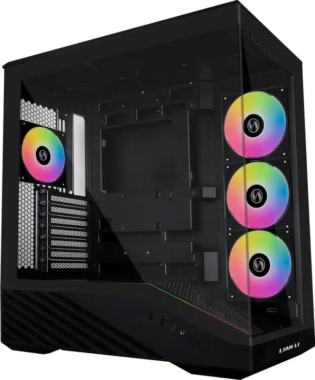 Lian Li Vector V100 PC-kabinett (sort)