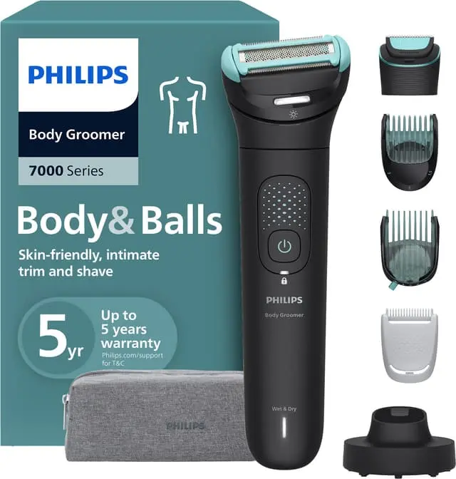 Philips 7000 Series kroppstrimmer BG7475/15 (Deep black)