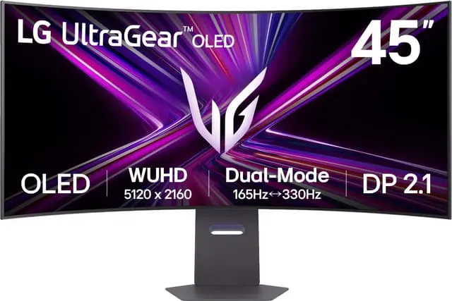 LG UltraGear 45GX950A 45" WUHD/OLED/165Hz/0,03ms buet gamingskjerm
