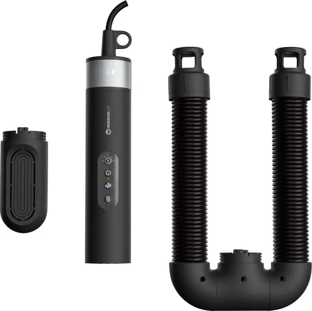 Hedgehog GO Black Ionic skotørker HHWEBI (sort)