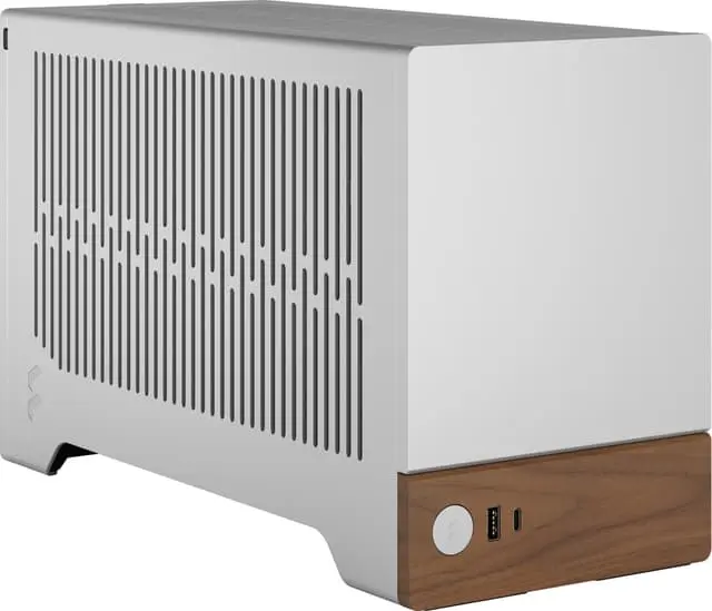 Fractal Terra PC-kabinett (sølv)