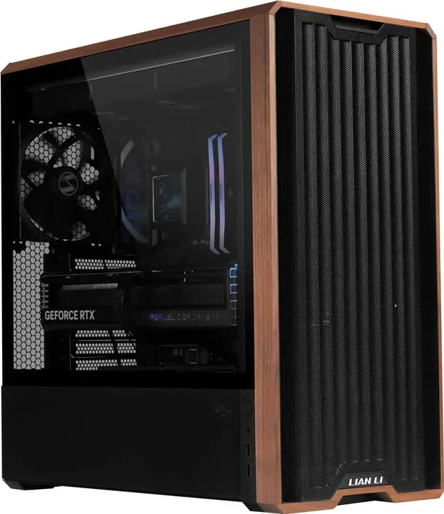 Lian Li LANCOOL 217 PC kabinett (sort)