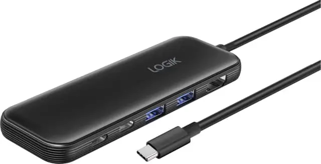 Logik 5 i 1 USB-C Hub