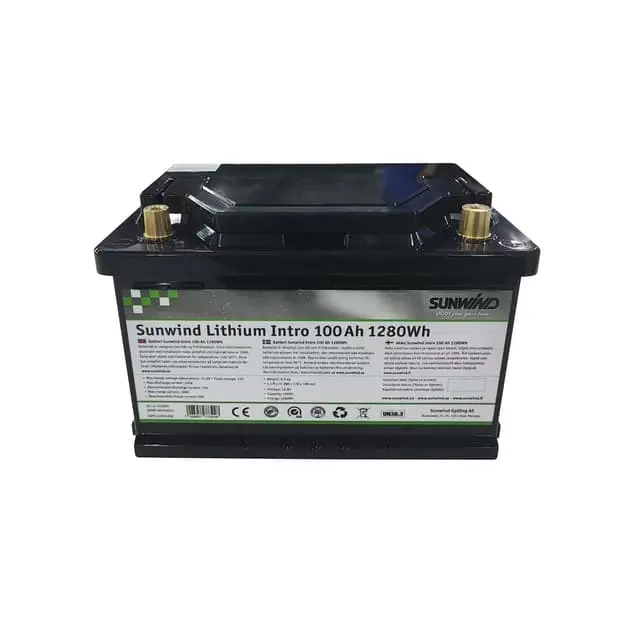 Batteri Sunwind Lithium Intro 100At