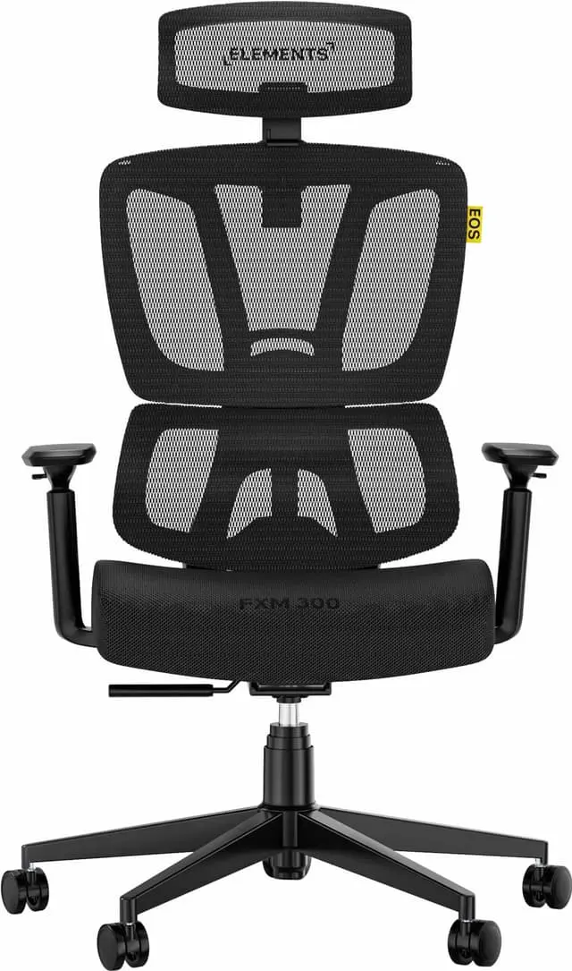Elements FRX 300 Mesh gamingstol (sort)