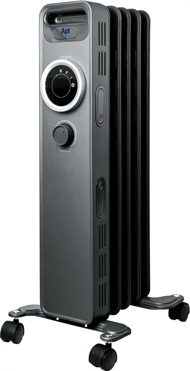 Apt Therma oljeradiator 1000W (grå)