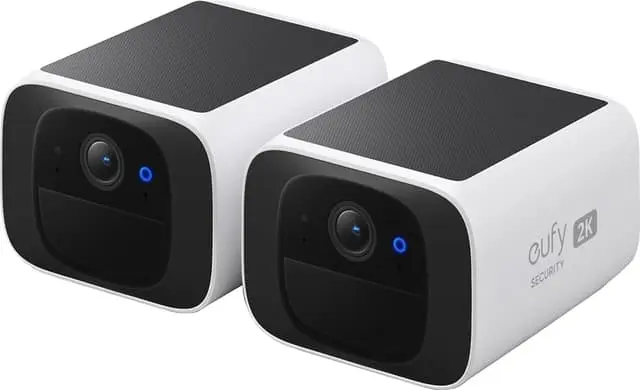 Eufy S220 SoloCam utendørs sikkerhetskamera (2-pakning, hvit)