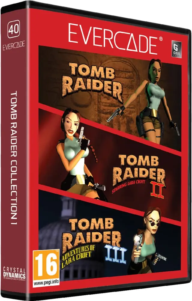 Tomb Raider Collection 1 (Evercade)