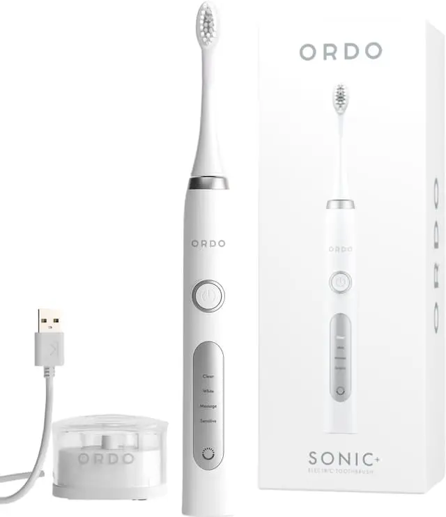 Ordo Sonic+ elektrisk tannbørste 32372 (hvit)
