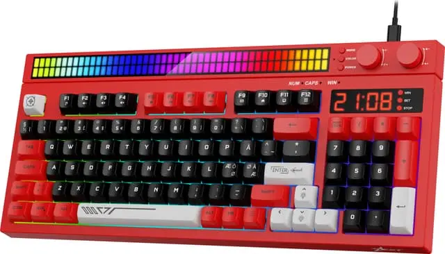 Next KD5 tastatur (rød)