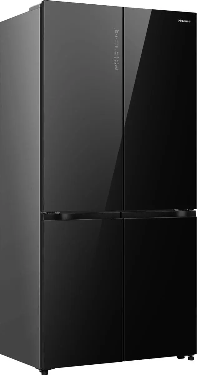 Hisense French door kombiskap RQ768N4GBE (svart)