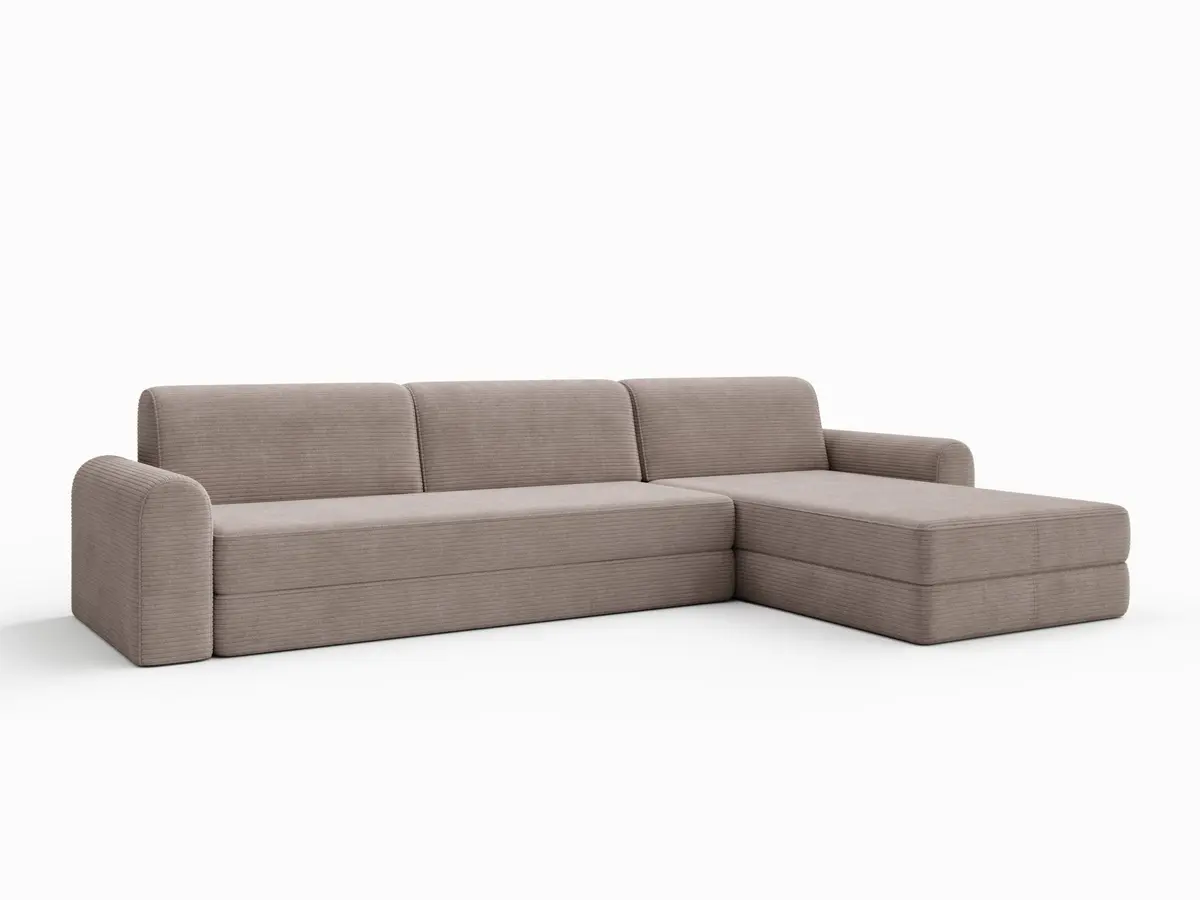 Astra modul | 100x200 cm | Latte fløyel | 596