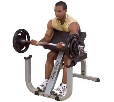 Body Solid Scott Curl Benk