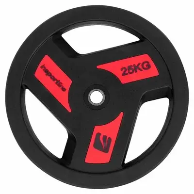 Vektplate 50 mm 25 kg - håndtak