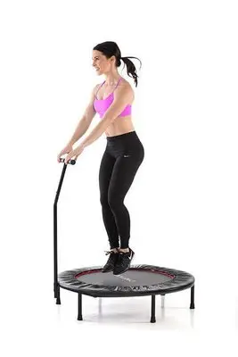 Trampoline 1 m med håndtak sammenleggbar