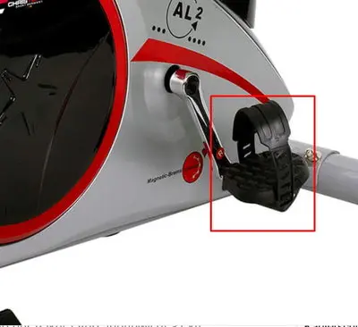 Pedal AL2 Høyre 1/2"