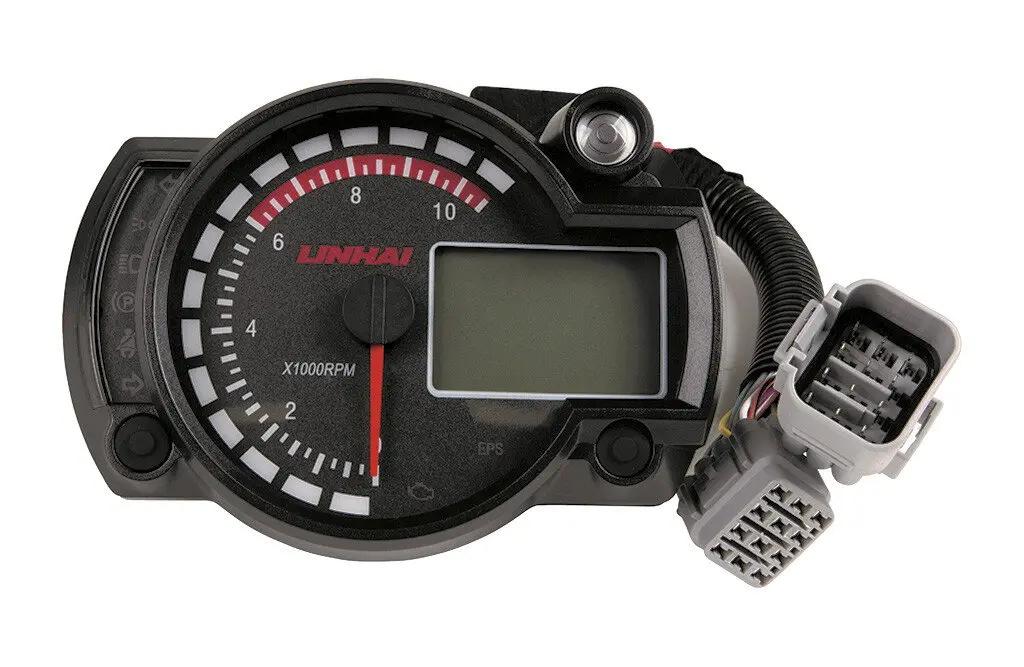 Instrumenthastighetsmåler, LCD
