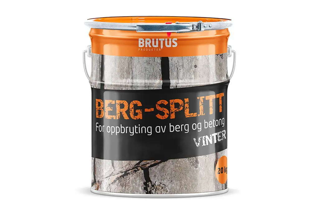 Berg-splitt 20 kg, vinter