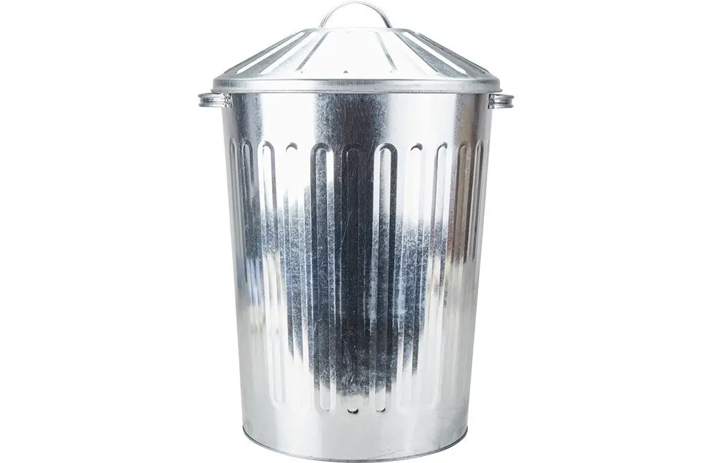 Fôrtønne med lokk, 46 liter