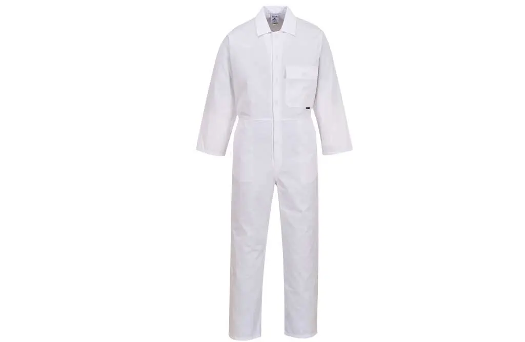 Kjeledress, standard - hvit, L