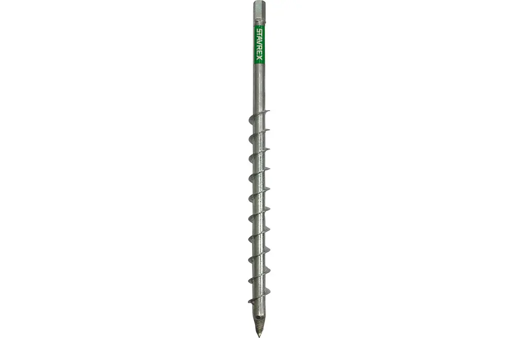 Stavrex jordskrue, 700 mm, Ø25 mm