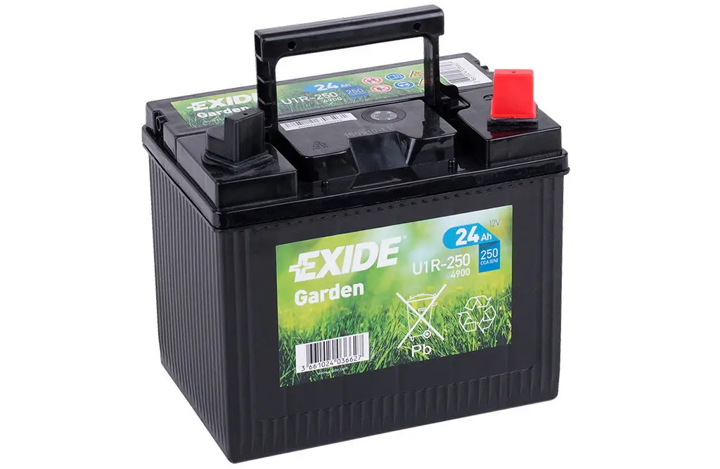 Plentraktorbatteri, 12V 24 Ah (0)