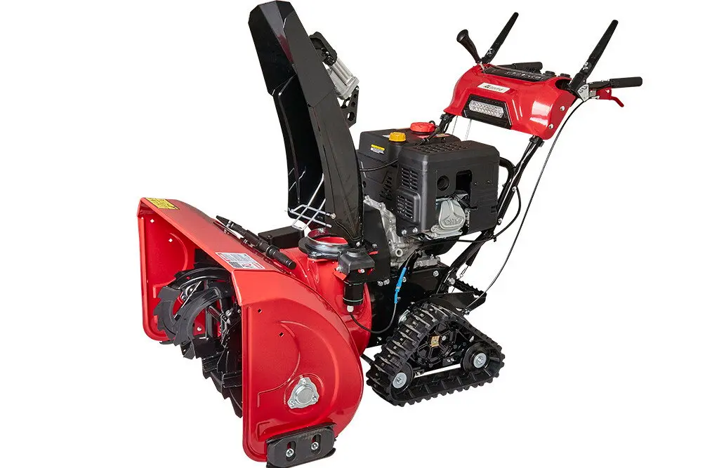 Snøfreser med belter, 86cm arbeidsbredde, 375cc motor - Alterra