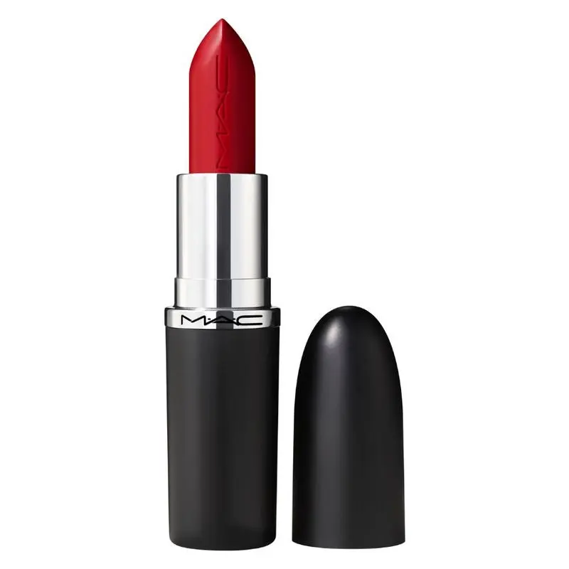 Mac Cosmetics M·A·Cximal Sleek Satin Lipstick BRAVE RED — rossetto satinato 3,5 g