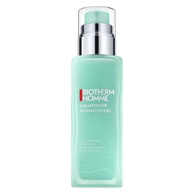Biotherm Homme Aquapower Advanced Gel - Gel Idratante Viso Ultra Fresco - Pelli Normali E Miste 100 ML