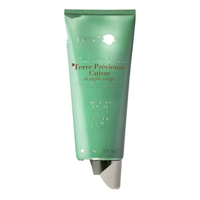 Maschera-shampoo per cuoio capelluto sensibile Phytodess Terre Precieuse Copper & Red Clay Mask-Shampoo Sensitive Scalp Soothing 200 ml