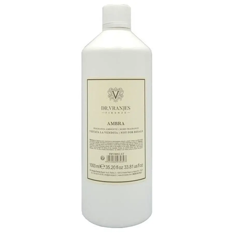 Dr. vranjes firenze Ambra, Ricarica per Diffusore di Olio, 1000 ml
