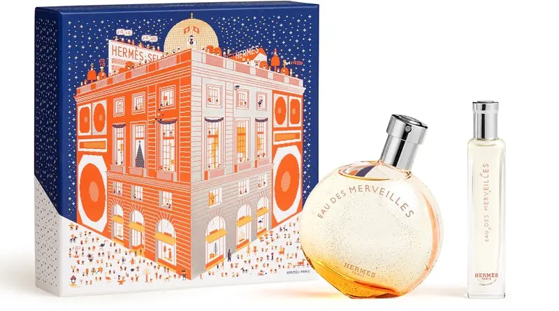 Hermès Eau des Merveilles Eau de Toilette Set Donna — Set Eau de Toilette