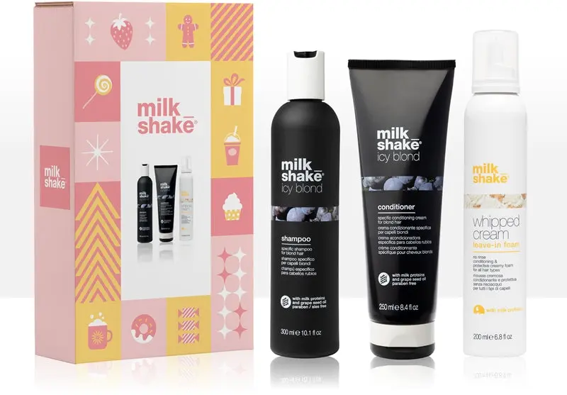 milk_shake® Icy Blond Set confezione regalo per capelli biondi e con mèches