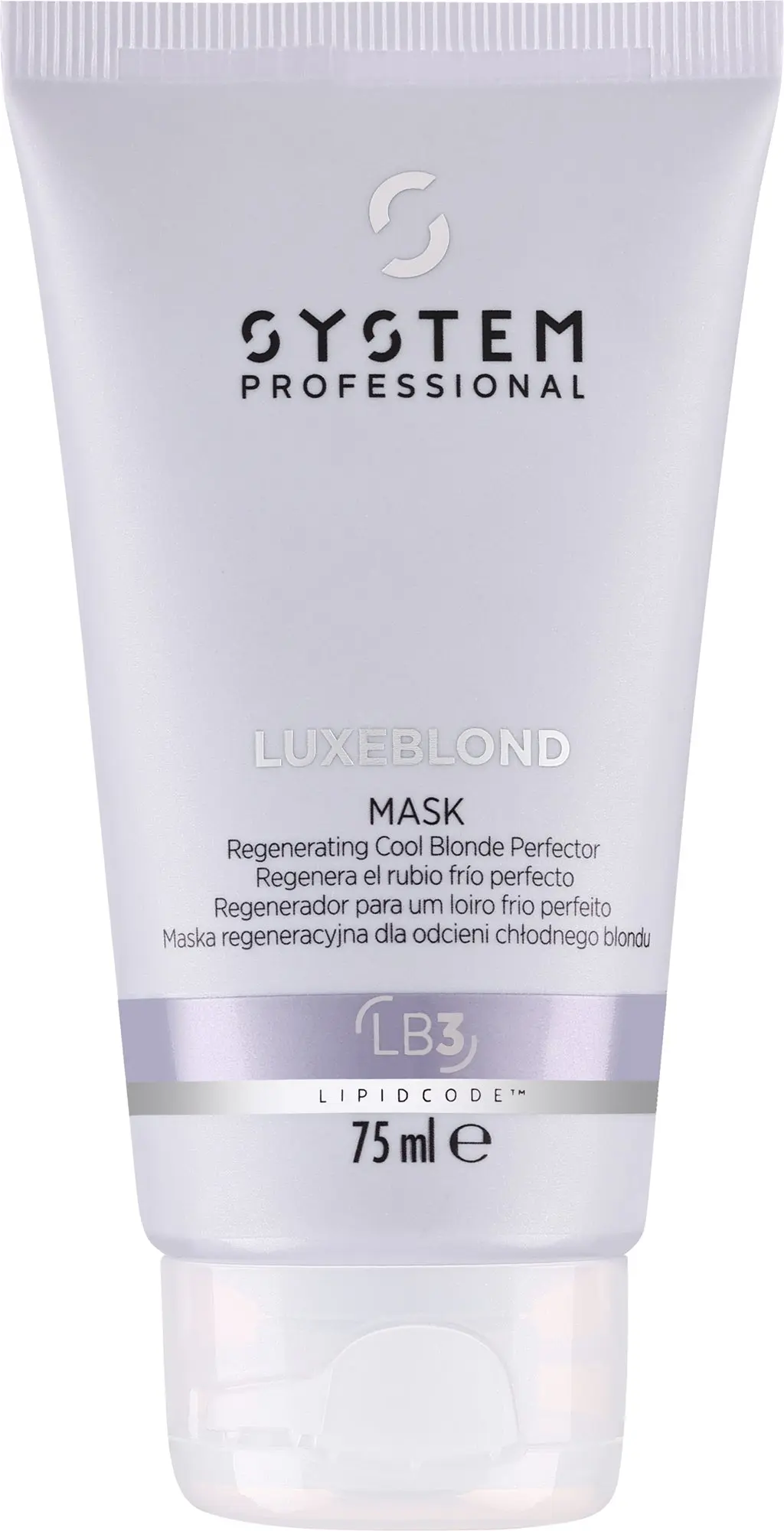 Maschera per capelli System Professional LuxeBlond Mask LB3 75 ml
