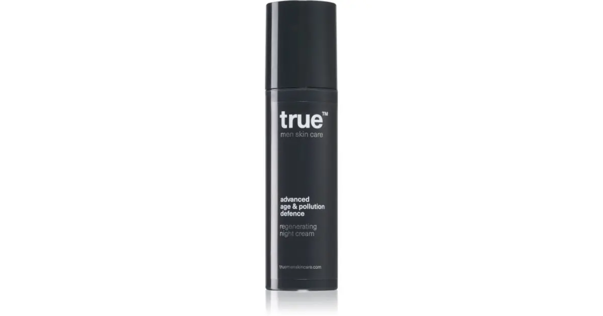 true men skin care Regenerating night cream — crema notte rigenerante 50 ml