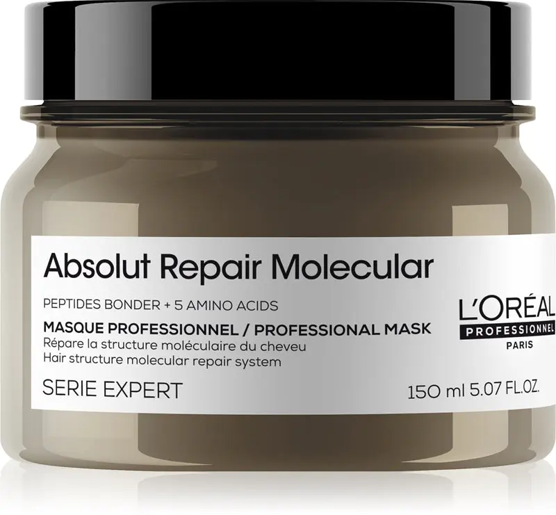 L'Oréal Professionnel Série Expert Absolut Repair Molecular — maschera rinforzante in profondità 150 ml