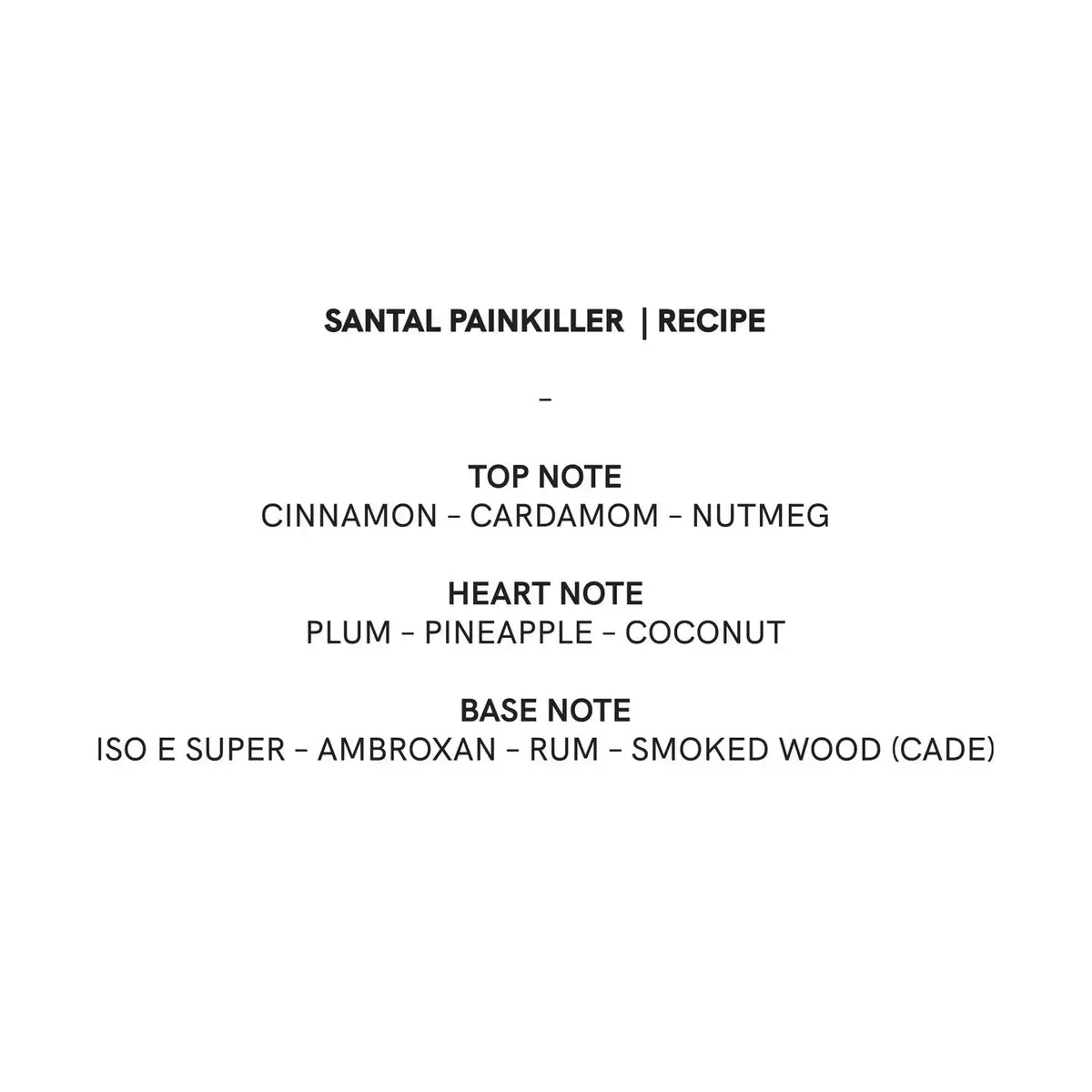 Blndrgrphy Santal Painkiller Unisex 50 ml — Extrait de Parfum